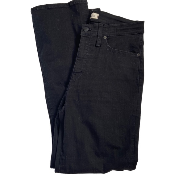 Madewell Cali-Demi Bootcup Jean Black size 29Tall - Picture 6 of 13